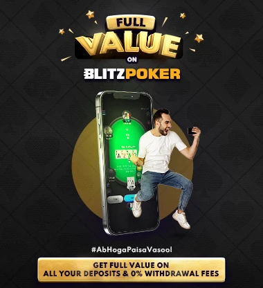 full value promo banner in blitzpoker